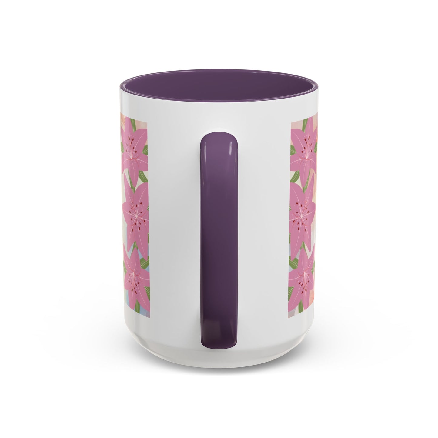 Mom Acronym Coffee Mug — "MOM: Magical • One-of-a-Kind • Motivator" Floral Accent