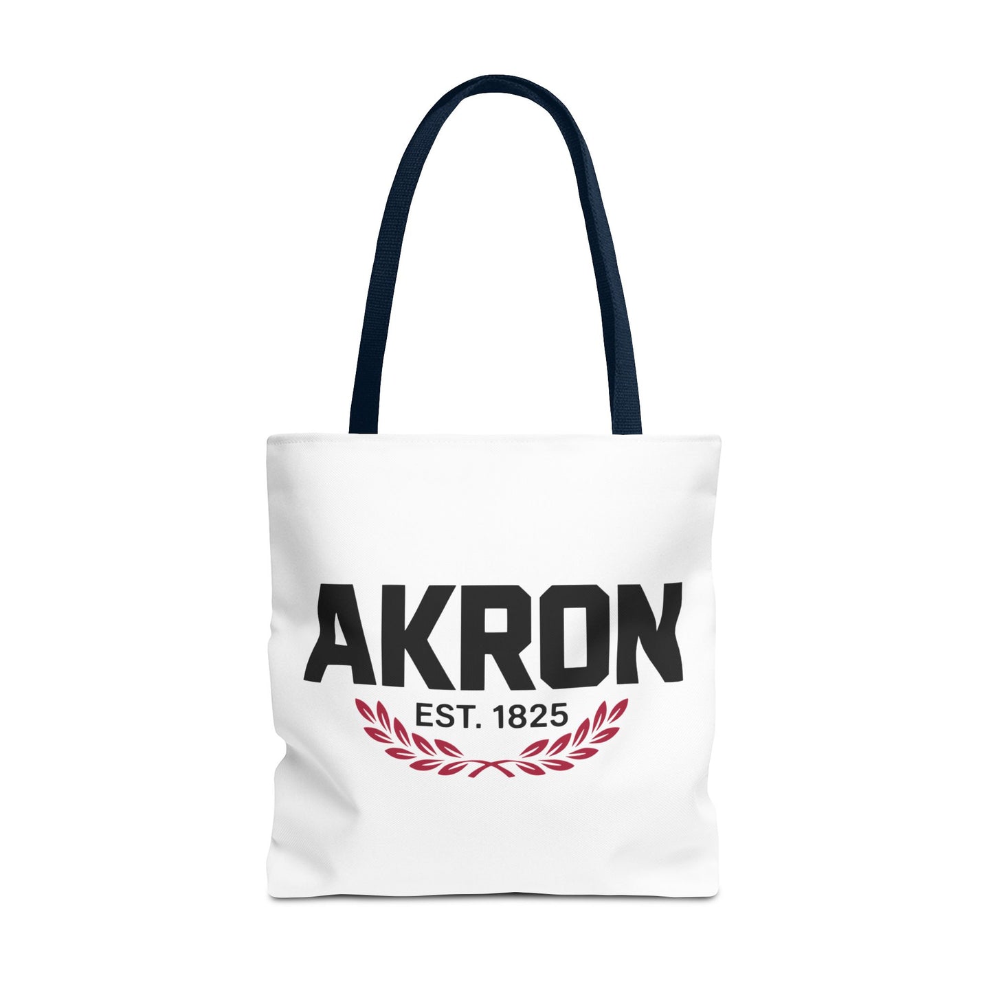Akron Est. 1825 Tote Bag — City Pride Canvas Tote