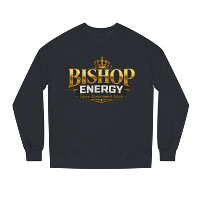 Bishop Energy Crewneck Sweatshirt — Gold Crown Logo Streetwear