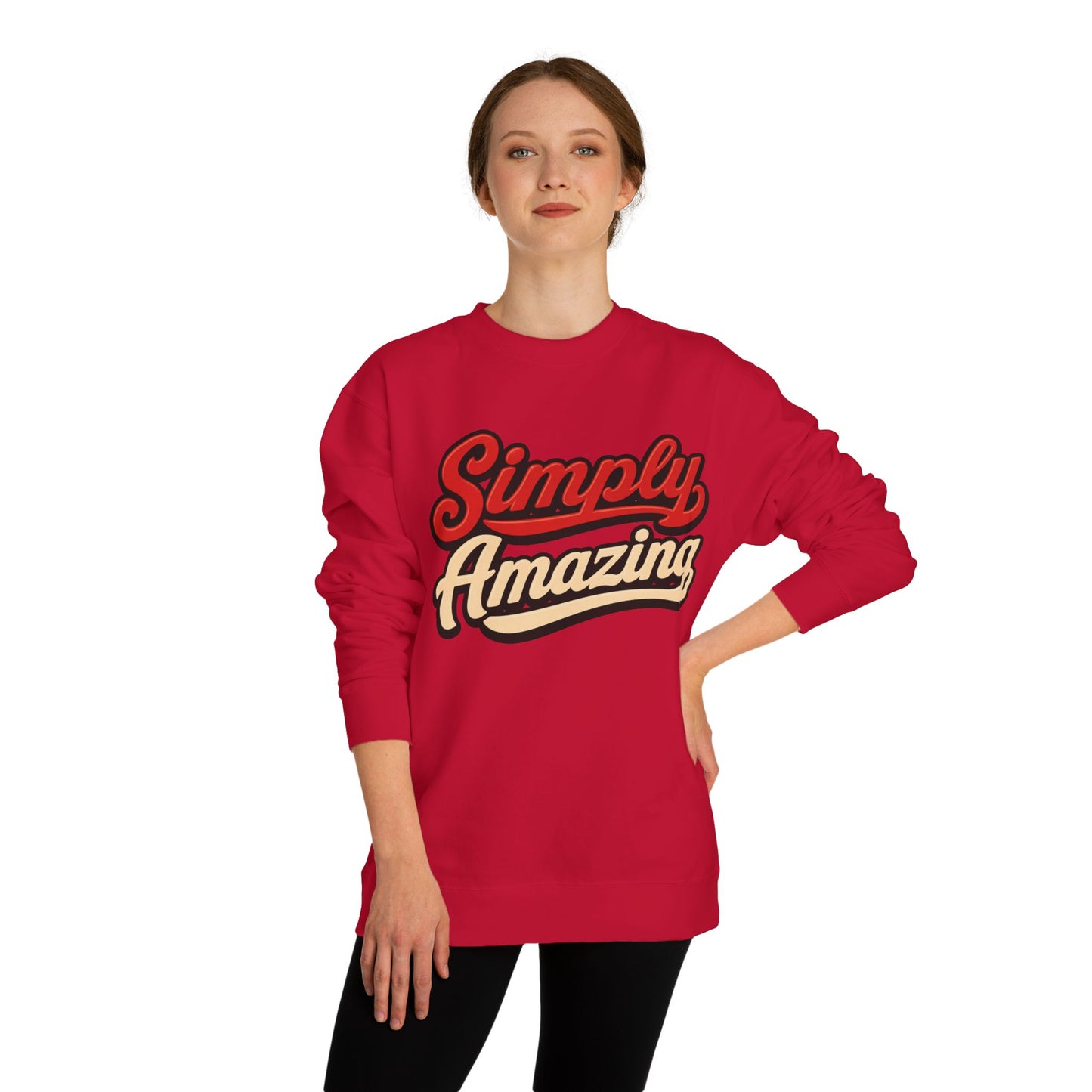 Simply Amazing Retro Crewneck Sweatshirt
