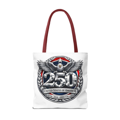 250th USA Anniversary Tote Bag — Patriotic Eagle 1776–2026 Commemorative Tote
