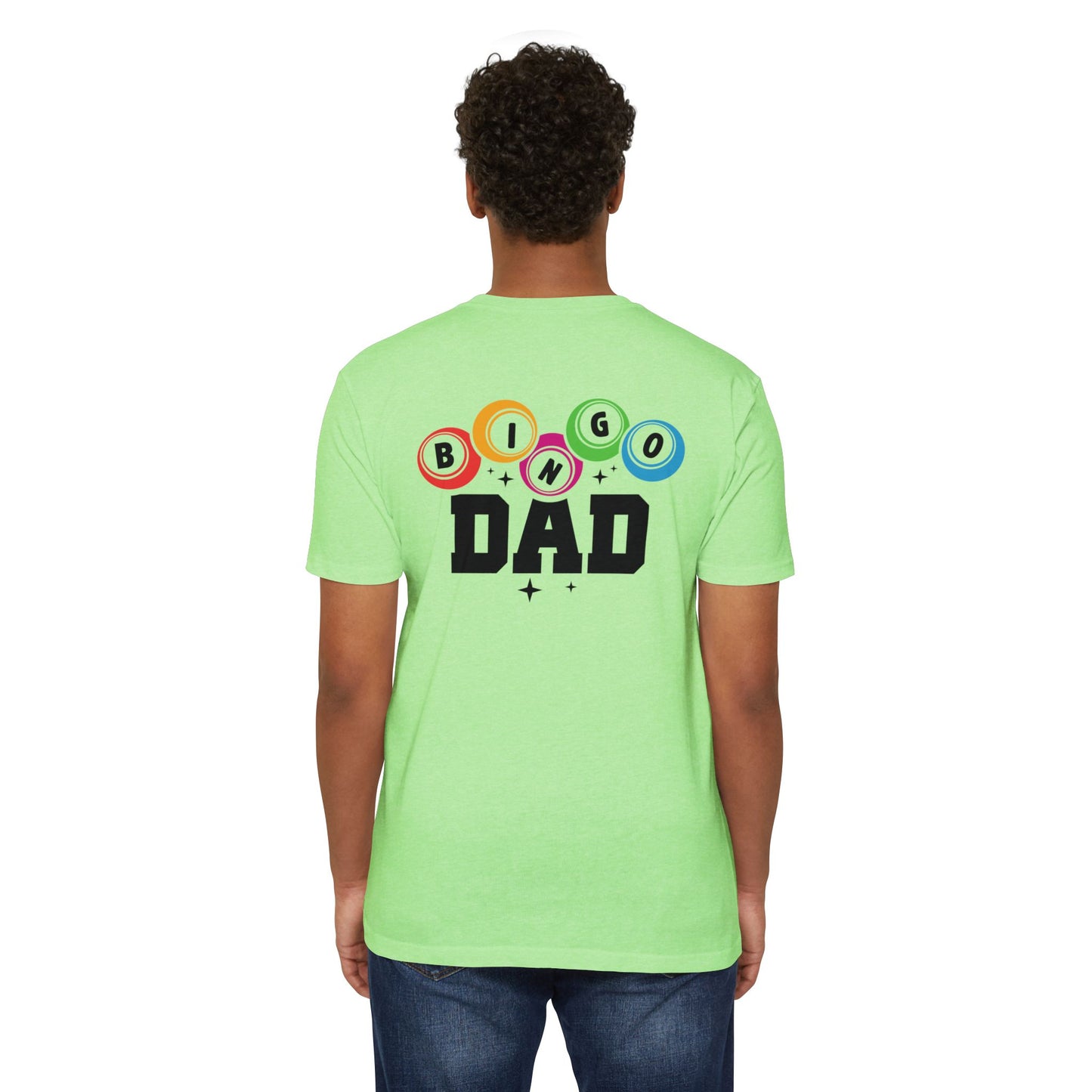 Bingo Dad T-Shirt — Retro Bingo Balls Father's Day Tee