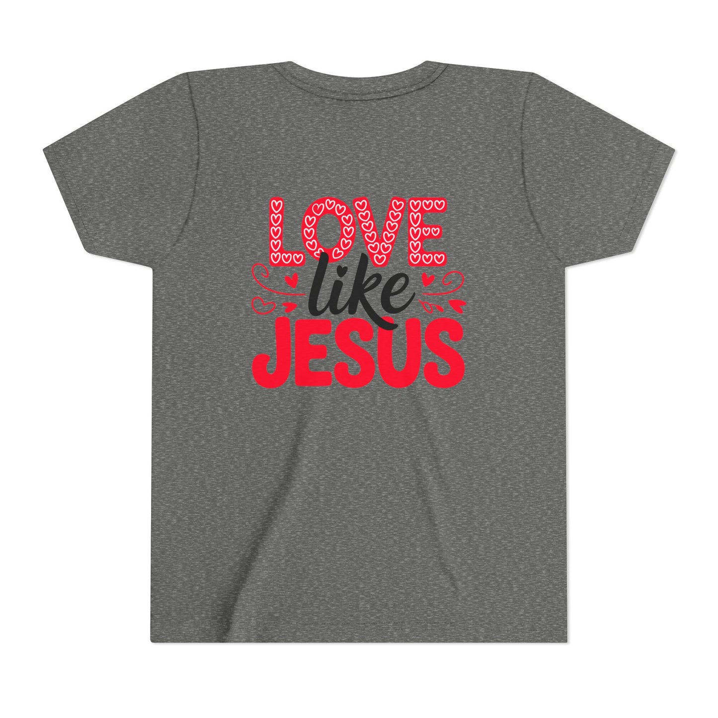 Youth Tee - "Love Like Jesus" Christian Kids Shirt