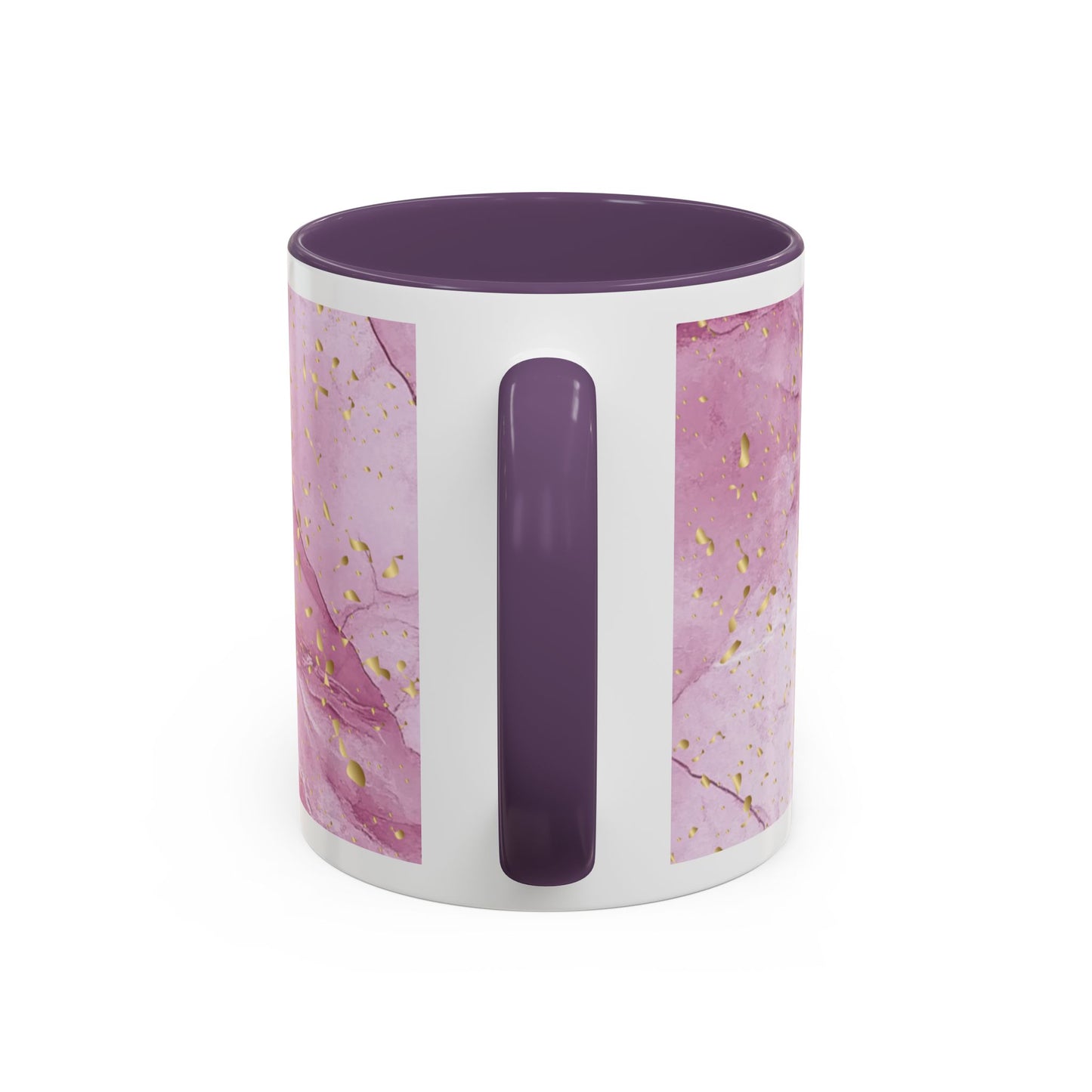 Mom Definition Accent Coffee Mug – Inspirational Pink Marble Mother’s Day Gift (11/15oz)