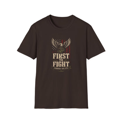 First to Fight Eagle T-Shirt