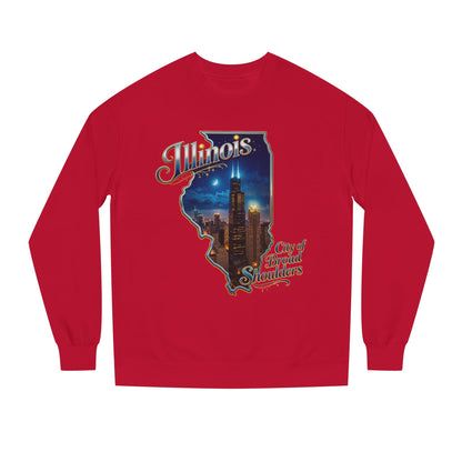 Illinois Skyline Sweatshirt – "City of Broad Shoulders" Crewneck