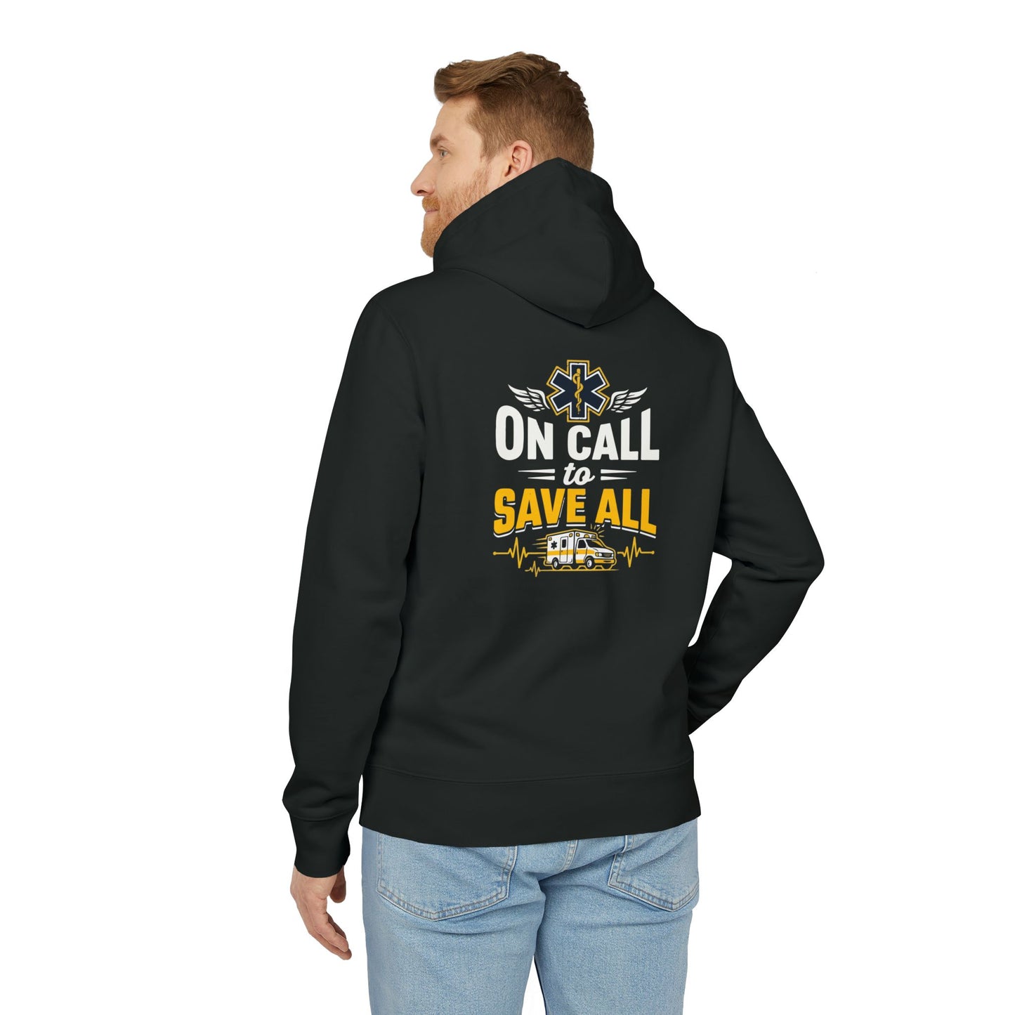 On Call to Save All Hoodie - EMS Paramedic Rescue Pullover