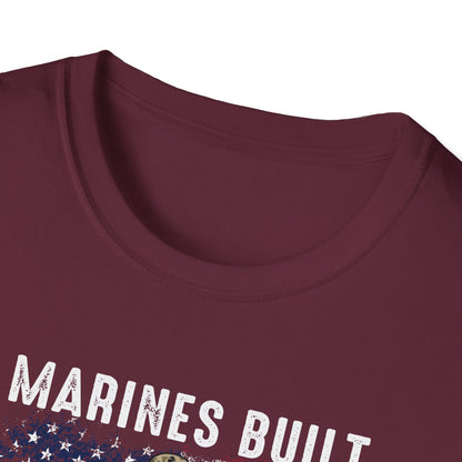 Marines Built American Made T‑Shirt