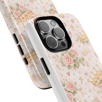 Daughter of the King Floral Phone Case — Tough Magnetic Protective Cover