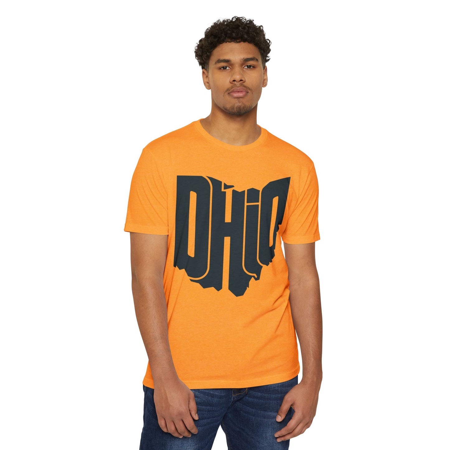 Ohio State Outline T-Shirt — Bold Retro OHIO Graphic Tee
