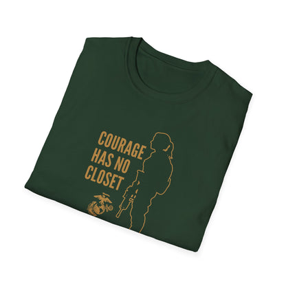 US Marines “Courage Has No Closet” T-Shirt