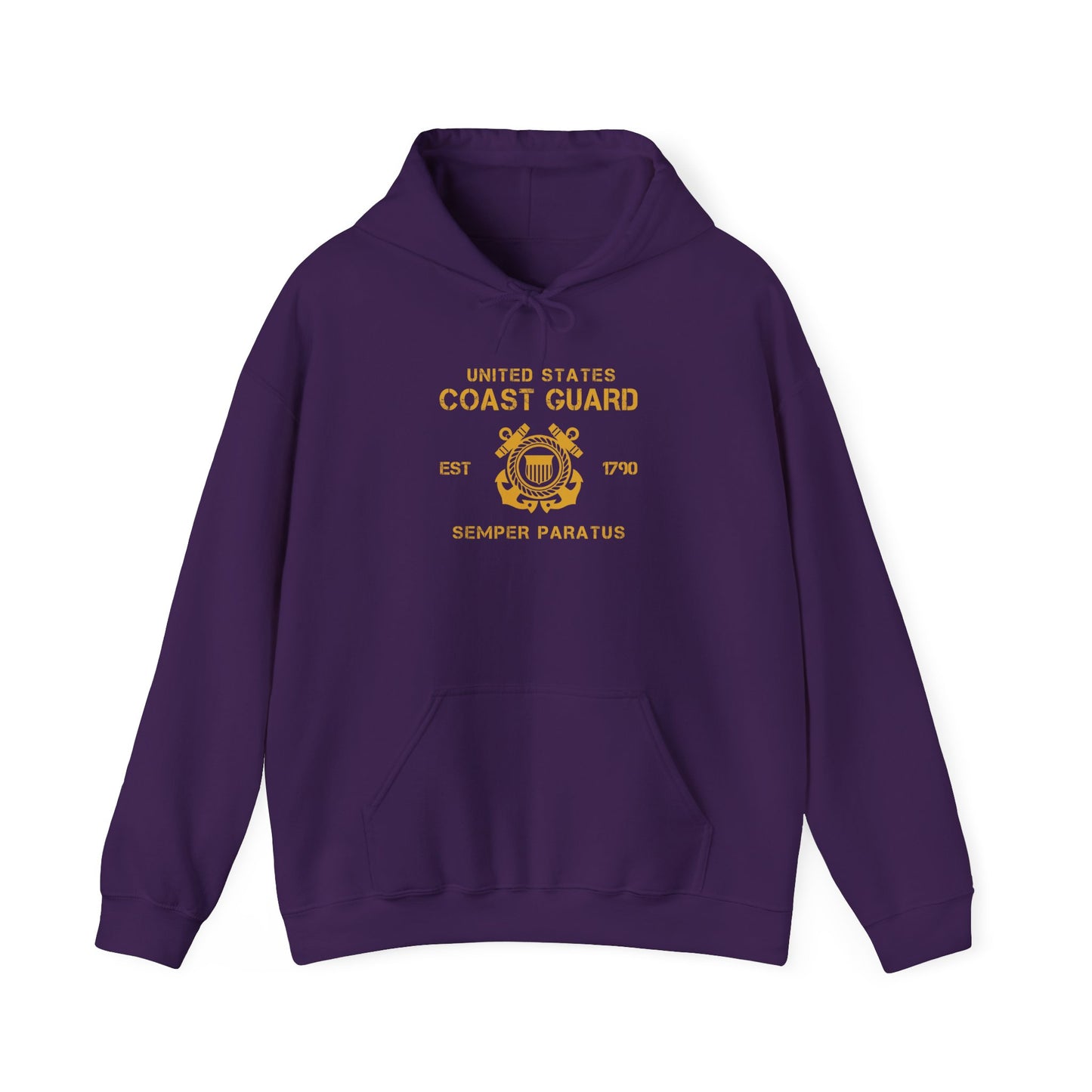 United States Coast Guard EST 1790 Semper Paratus Hoodie