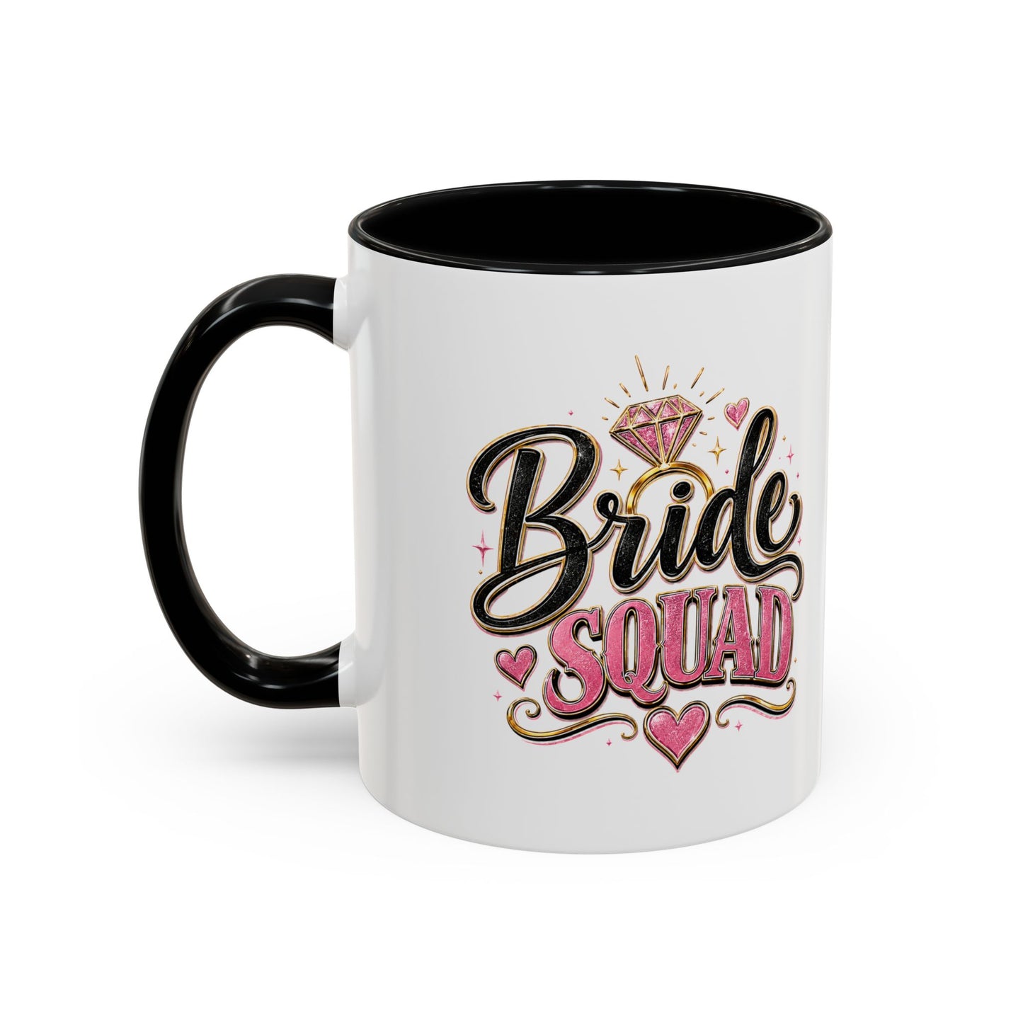 Bride Squad Coffee Mug — Bachelorette Party Gift, Bridal Shower Accent Mug