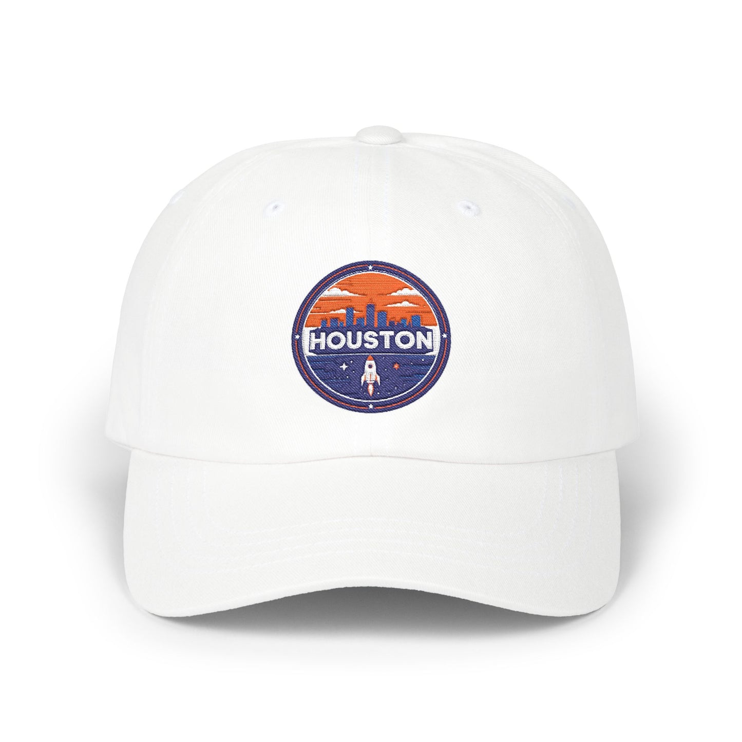 Houston Retro Patch Dad Cap