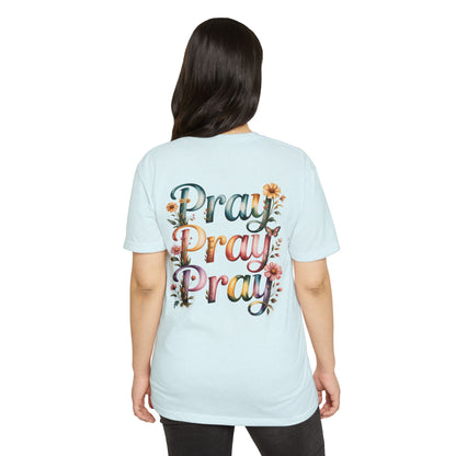 Pray Pray Pray Floral T-Shirt