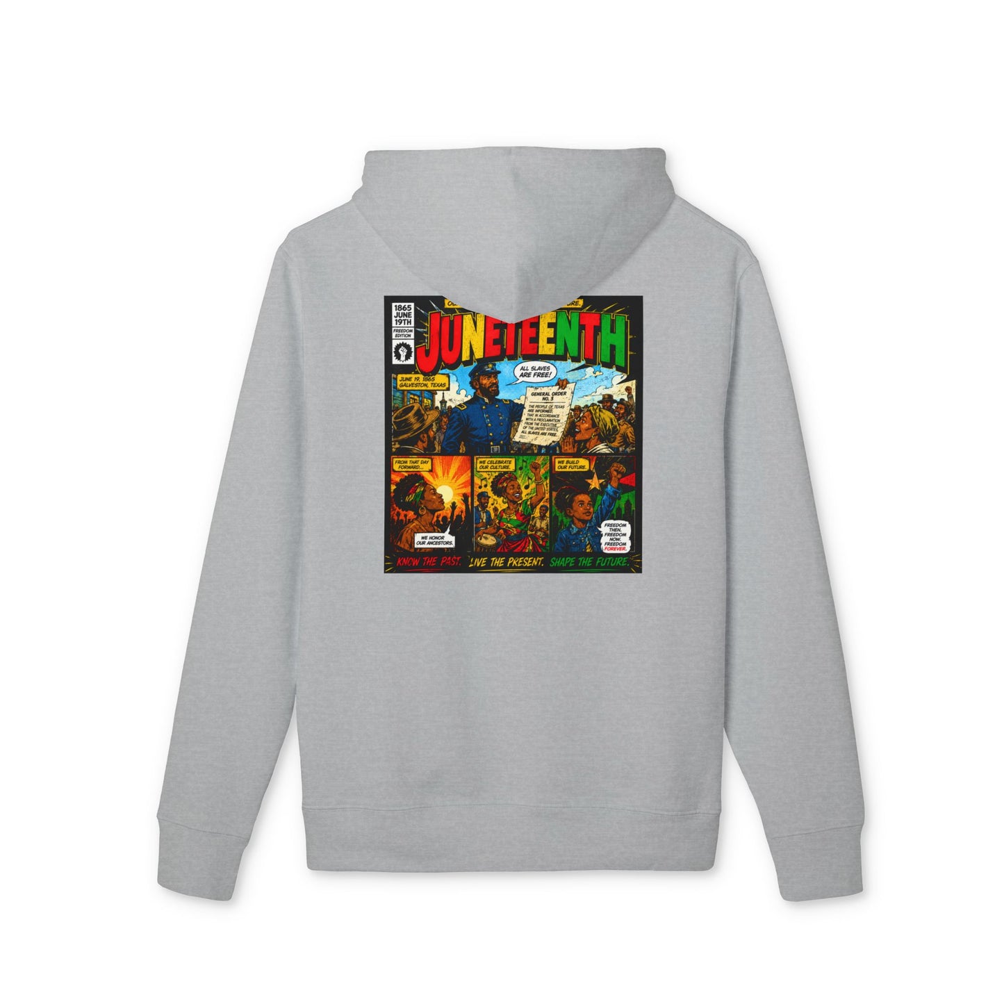 Juneteenth Comic Cover Hoodie — Juneteenth Celebration Pullover