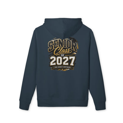 Senior Class of 2027 Hoodie — Graduation Sweatshirt with Cap Graphic