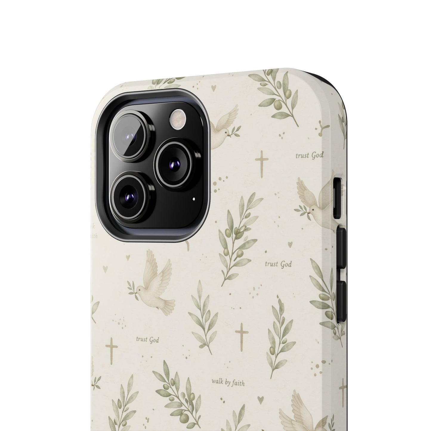 Walk By Faith Phone Case | Christian Floral iPhone Case