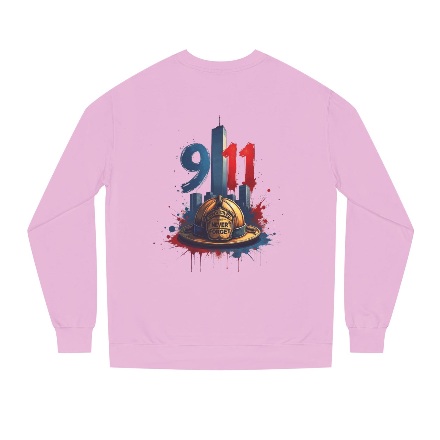 9/11 Memorial Sweatshirt – Firefighter Tribute Crewneck