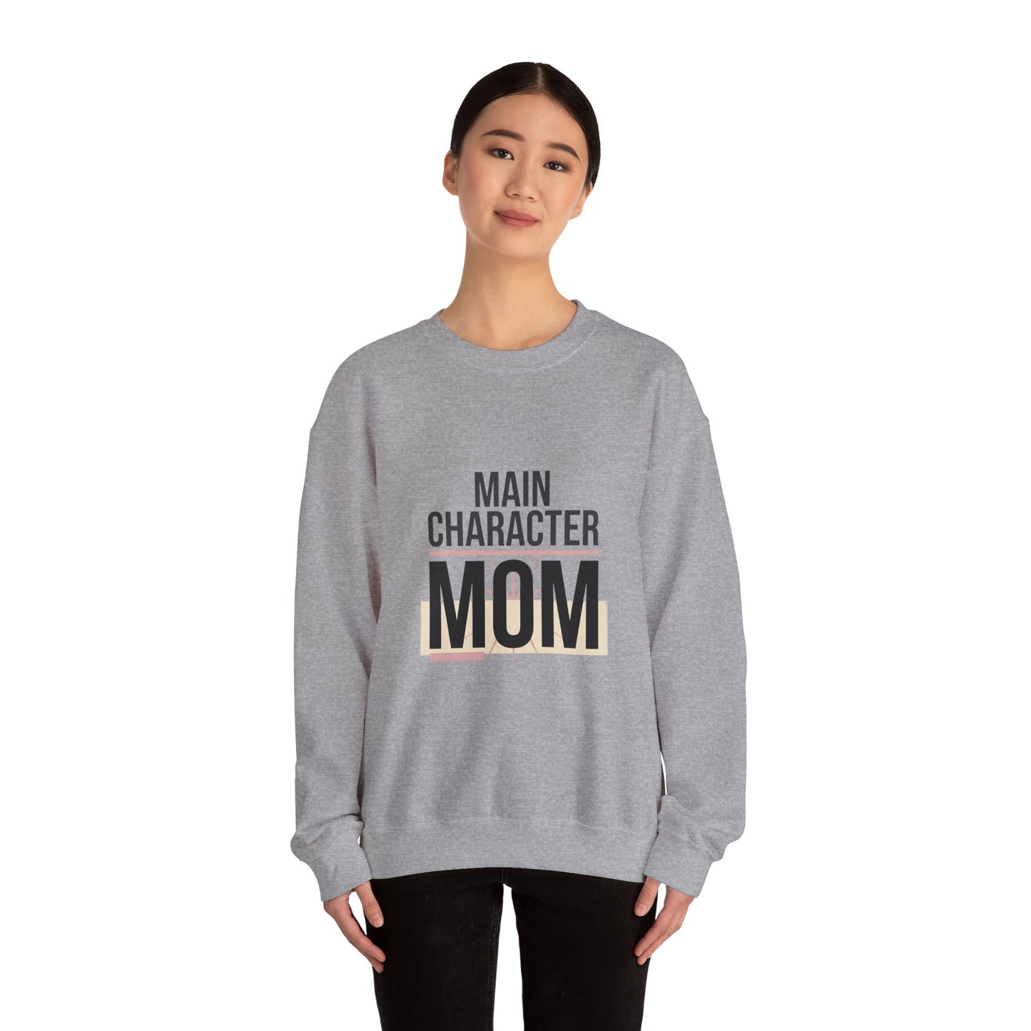 Main Character Mom Sweatshirt | minimalist mom shirt, streetwear mom