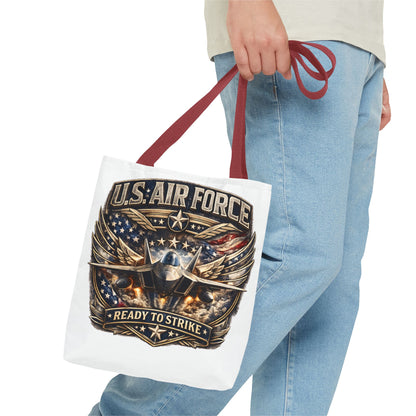 U.S. Air Force "Ready to Strike" Tote Bag