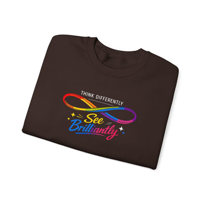 Think Differently See Brilliantly Sweatshirt