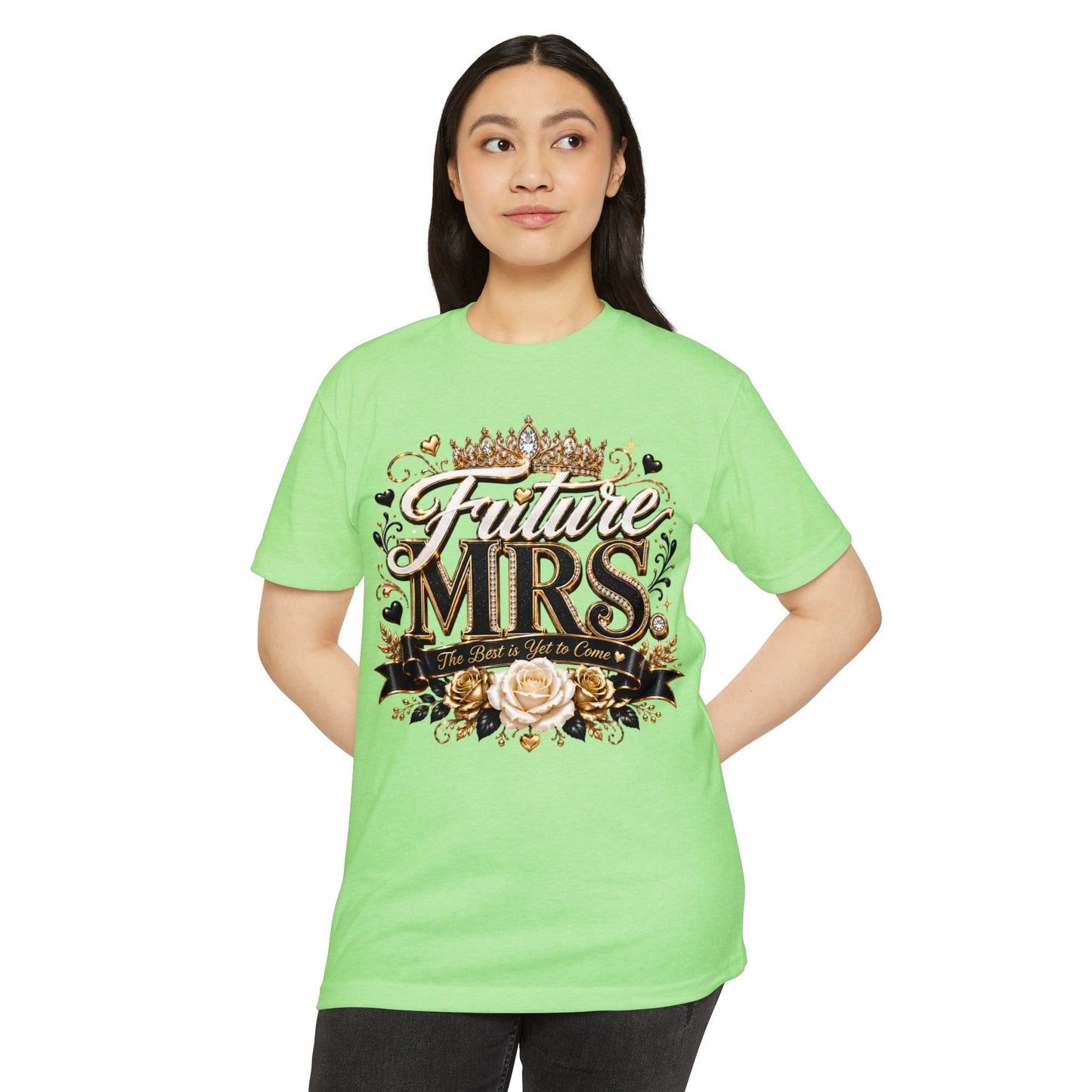 Future MRS T-Shirt — Bridal 'Future Mrs.' Graphic Tee for Bachelorette & Engagement