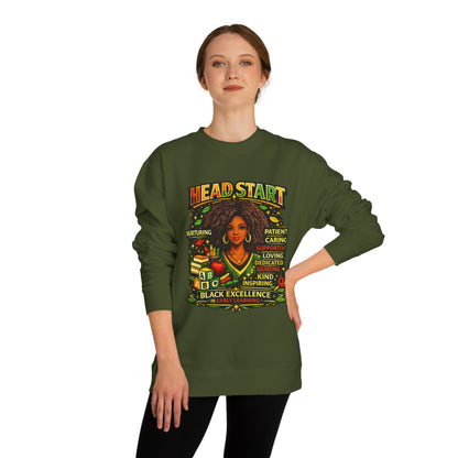 Headstart Black Excellence Sweatshirt — Inspirational Teacher / Early Education Crewneck