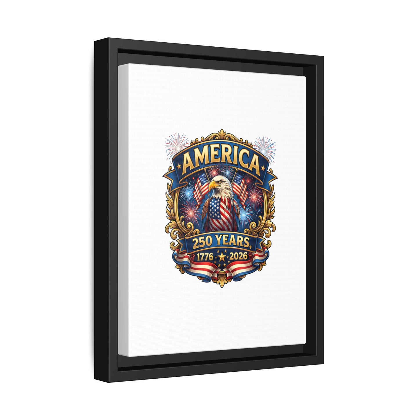 Matte Canvas, Framed (Multi-color)