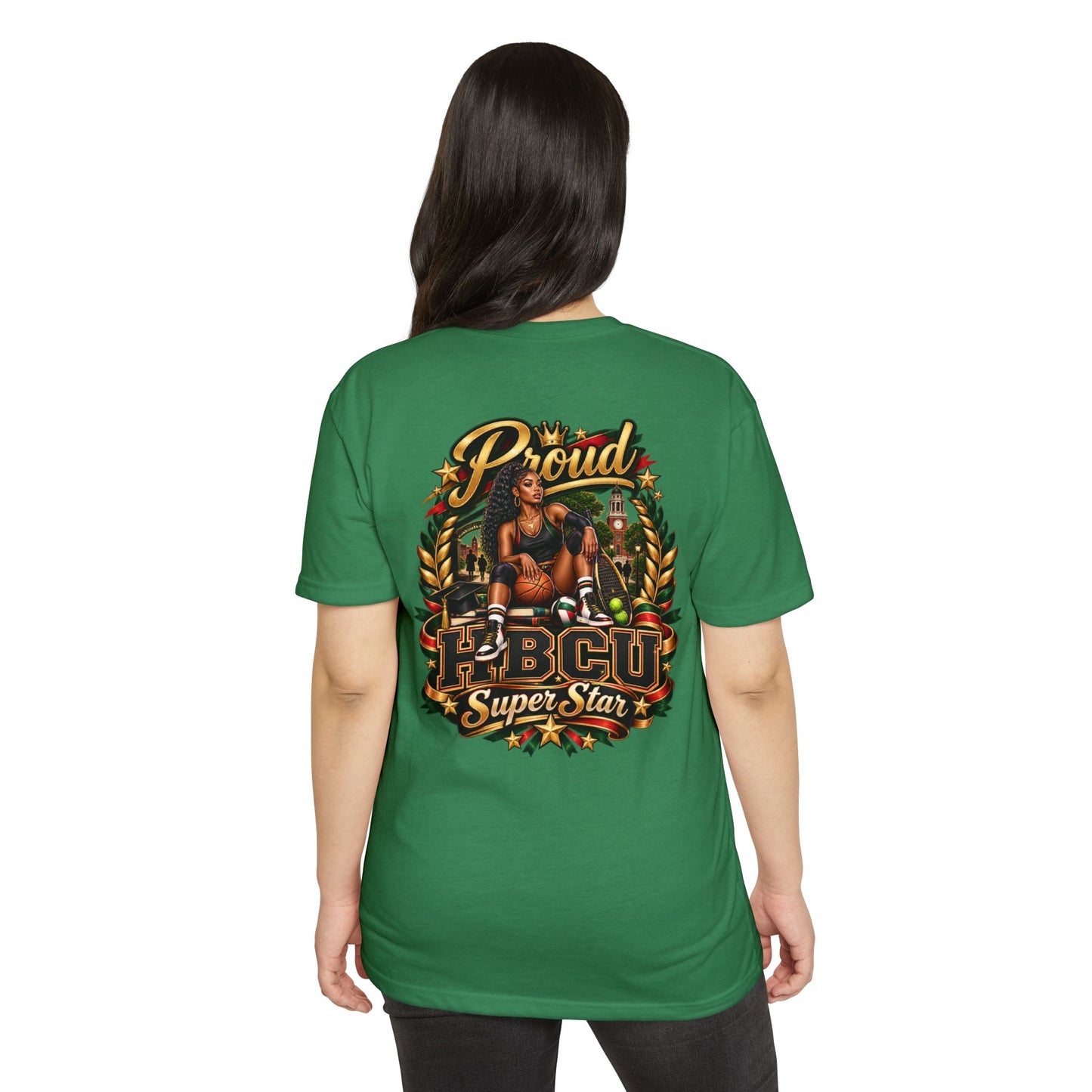 HBCU Proud T-Shirt — "Proud HBCU Super Star" Graphic Tee