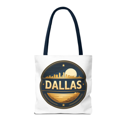 Dallas Skyline Circle Tote