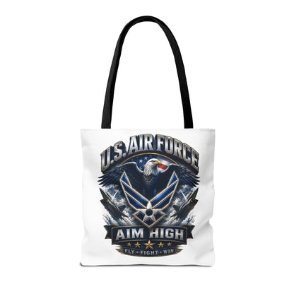 U.S. Air Force Aim High Tote Bag — Patriotic Eagle Military Tote