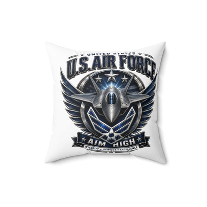 U.S. Air Force 'Aim High' Decorative Throw Pillow
