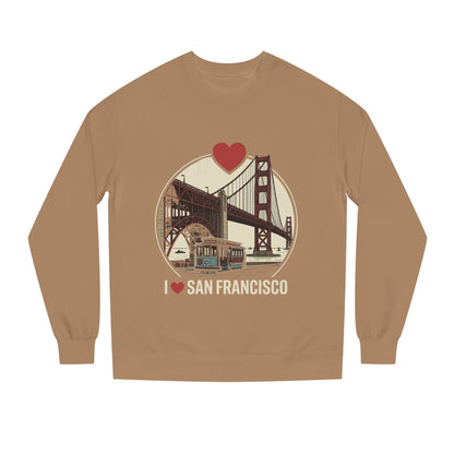 San Francisco Sweatshirt – I  San Francisco Golden Gate Bridge Crewneck