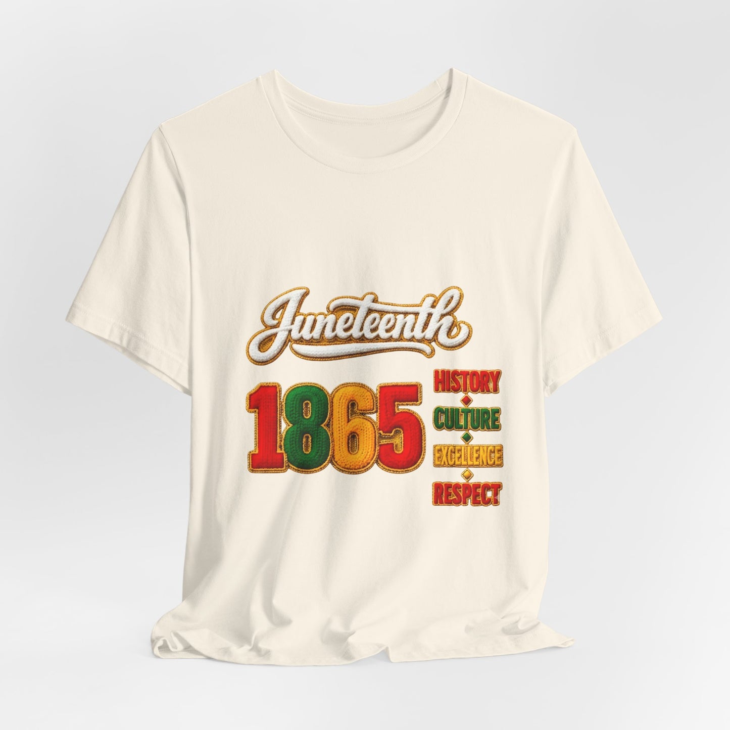 Juneteenth 1865 Tee — History • Culture • Excellence • Respect T-Shirt