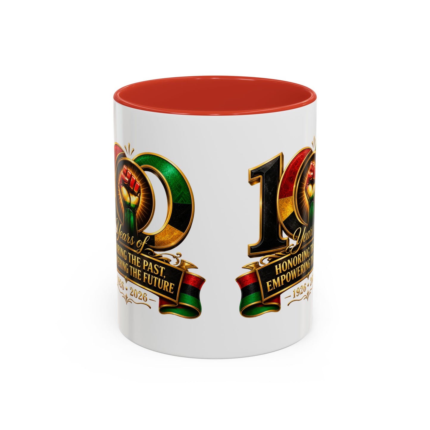 100 Years Commemorative Coffee Mug — "Honoring the Past, Empowering the Future"