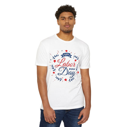 Labor Day T-Shirt – "Happy Labor Day" Patriotic Holiday Tee