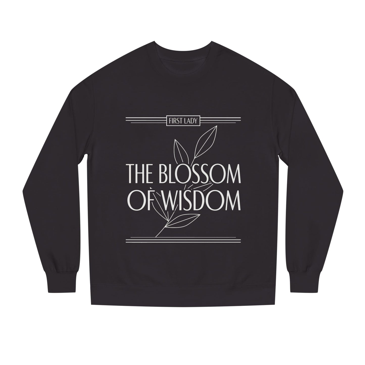 Blossom of Wisdom Sweatshirt — "The Blossom of Wisdom" Floral Crewneck