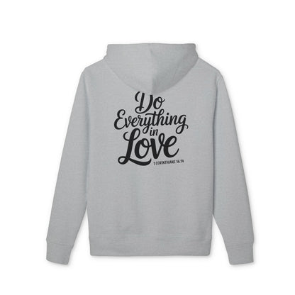 Do Everything in Love Hoodie — Inspirational Christian Graphic Hoodie