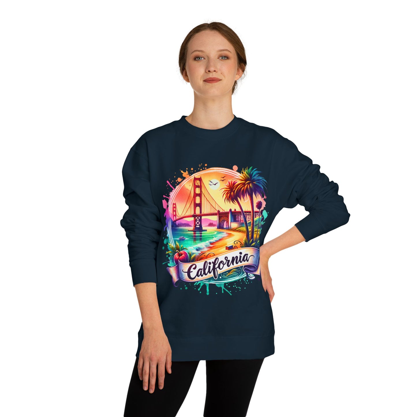 California Sunset Crewneck Sweatshirt