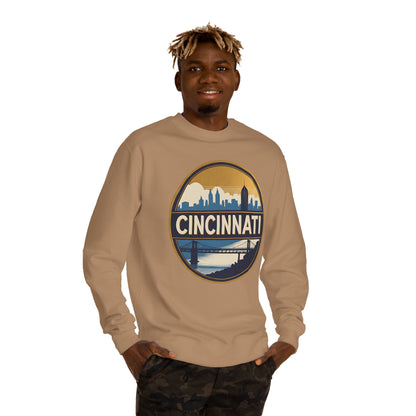 Cincinnati Skyline Crewneck Sweatshirt
