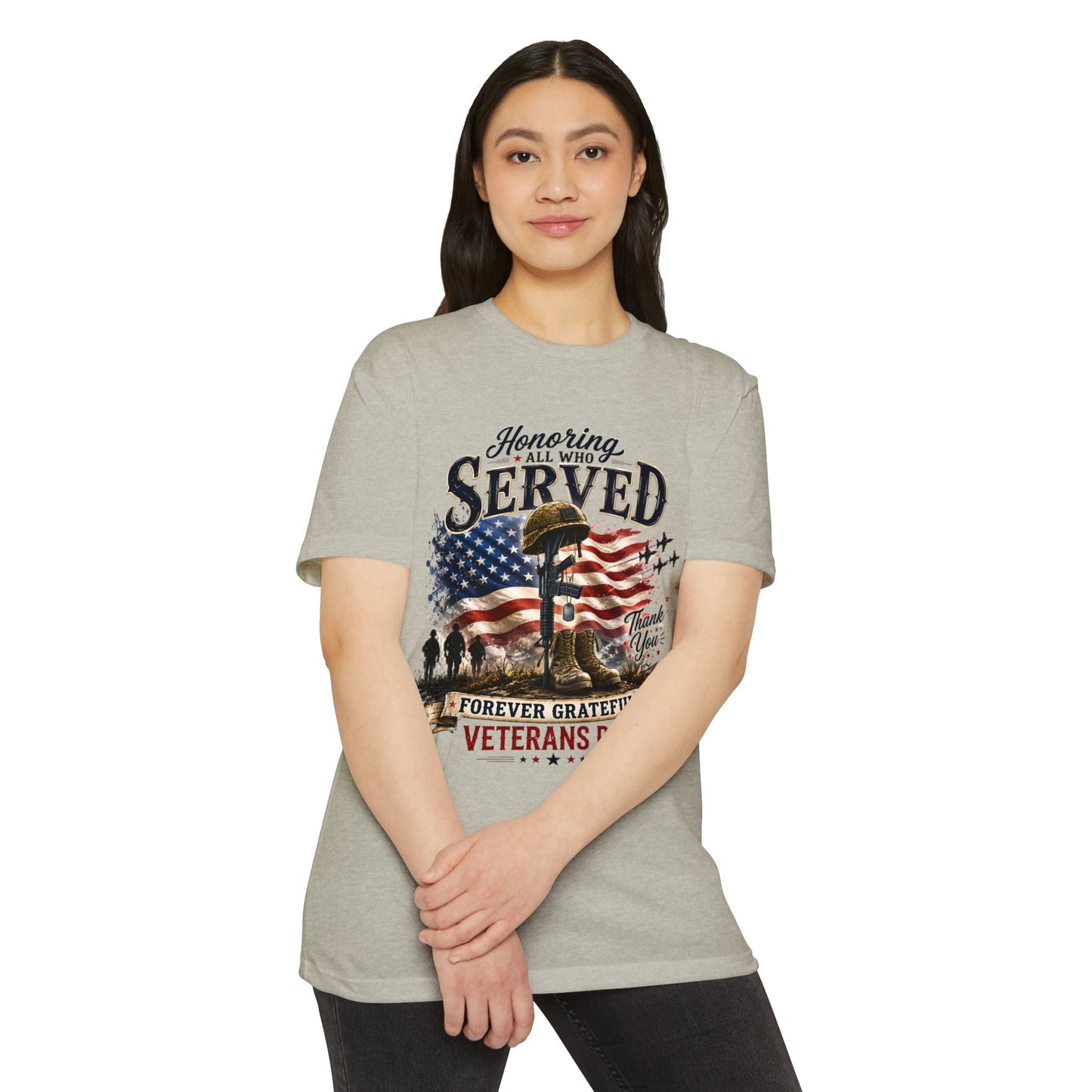 Veterans Day "Honoring All Who Served" T-Shirt