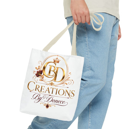 Creations By Donece Logo Tote