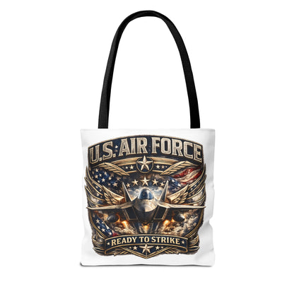 U.S. Air Force "Ready to Strike" Tote Bag