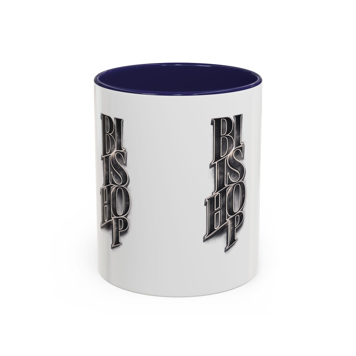 Bishop Vertical Logo Accent Coffee Mug — 11/15oz