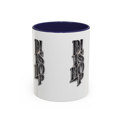 Bishop Vertical Logo Accent Coffee Mug — 11/15oz