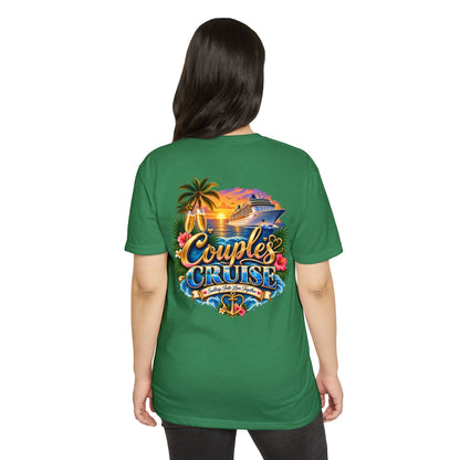 Couples Cruise T-Shirt — Tropical Cruise Vacation Graphic Tee