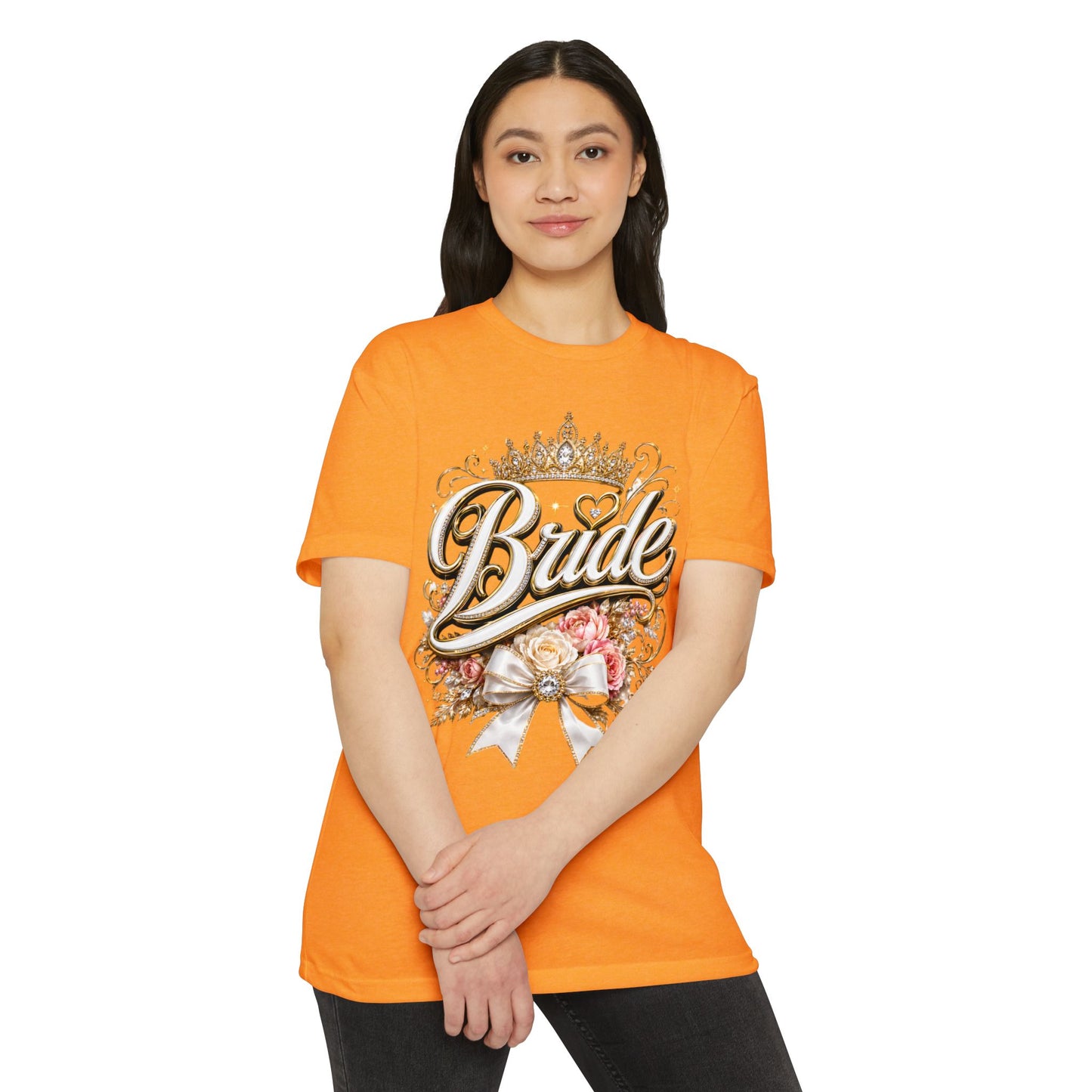 Bride Floral Crown T-Shirt