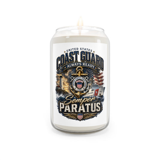 Coast Guard Semper Paratus Scented Soy Candle — 13.75 oz