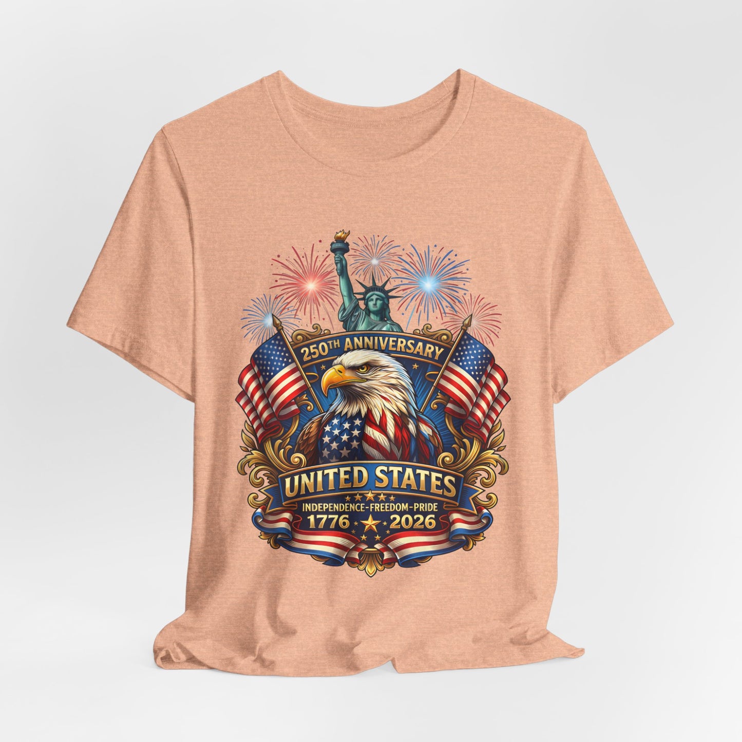 250th Anniversary United States Eagle T-Shirt – 1776–2026 Patriotic Tee